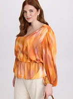 Blouse à manches ballon