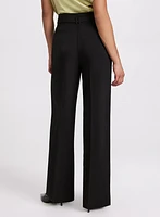 Olivia Belted Wide-Leg Pants