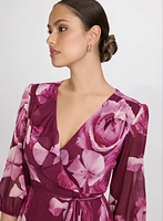 Floral Chiffon Dress