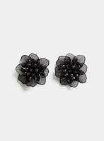 Boucles d'oreilles en fleur