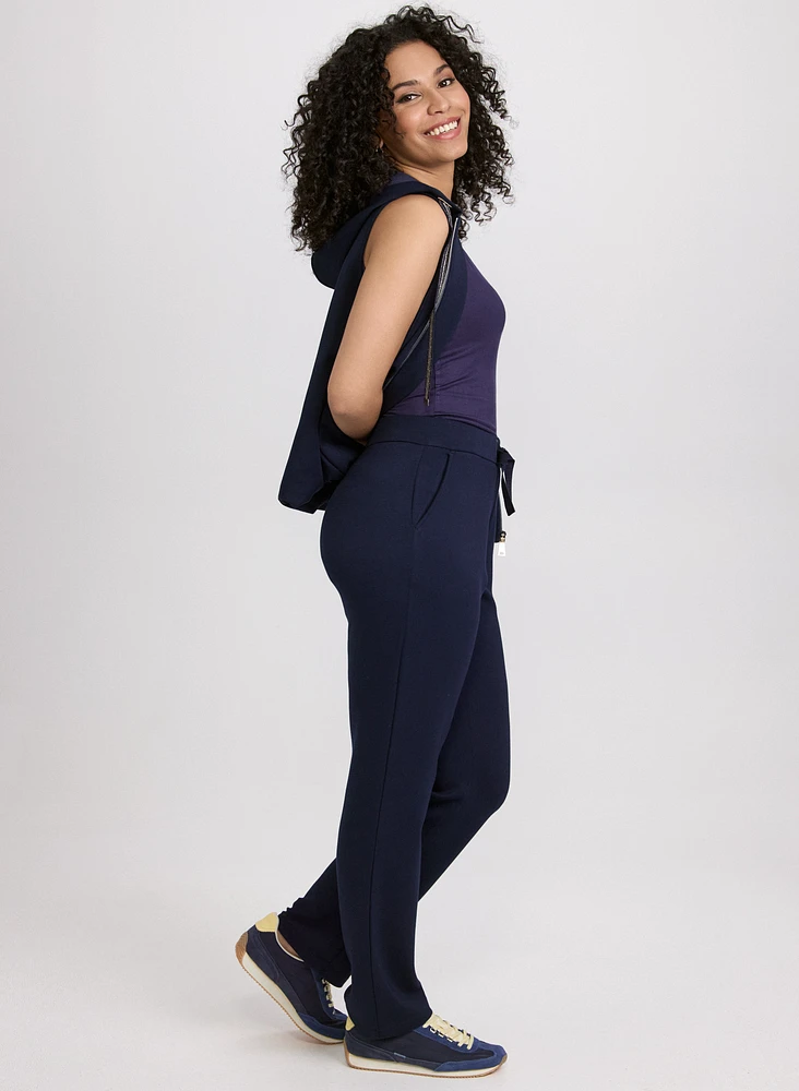 Pull-On Bootcut Pants