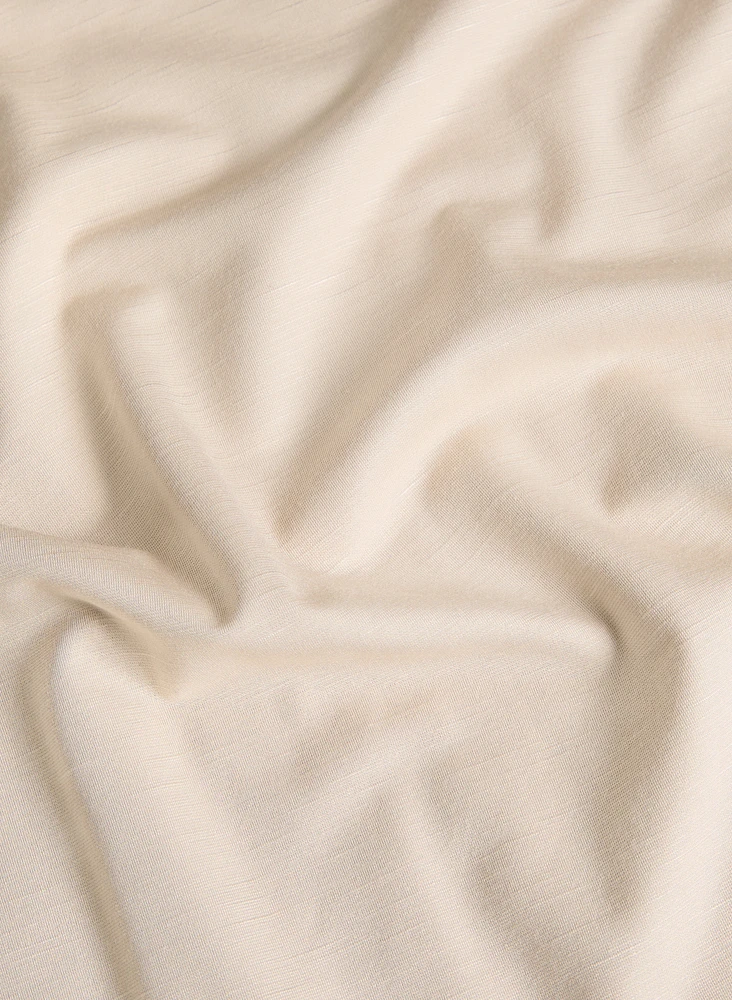 Drawstring Hem T-Shirt