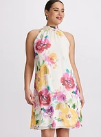 Floral Halter Dress