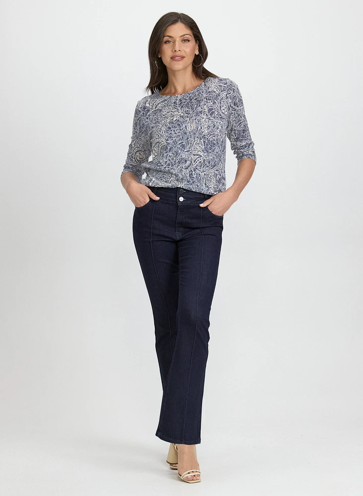 Mixed Print T-Shirt