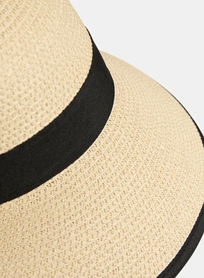 Ribbon Straw Hat