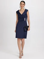 Brooch Detail Dress