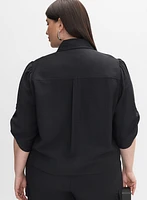 Melanie Lyne - Rolled Sleeve Jacket