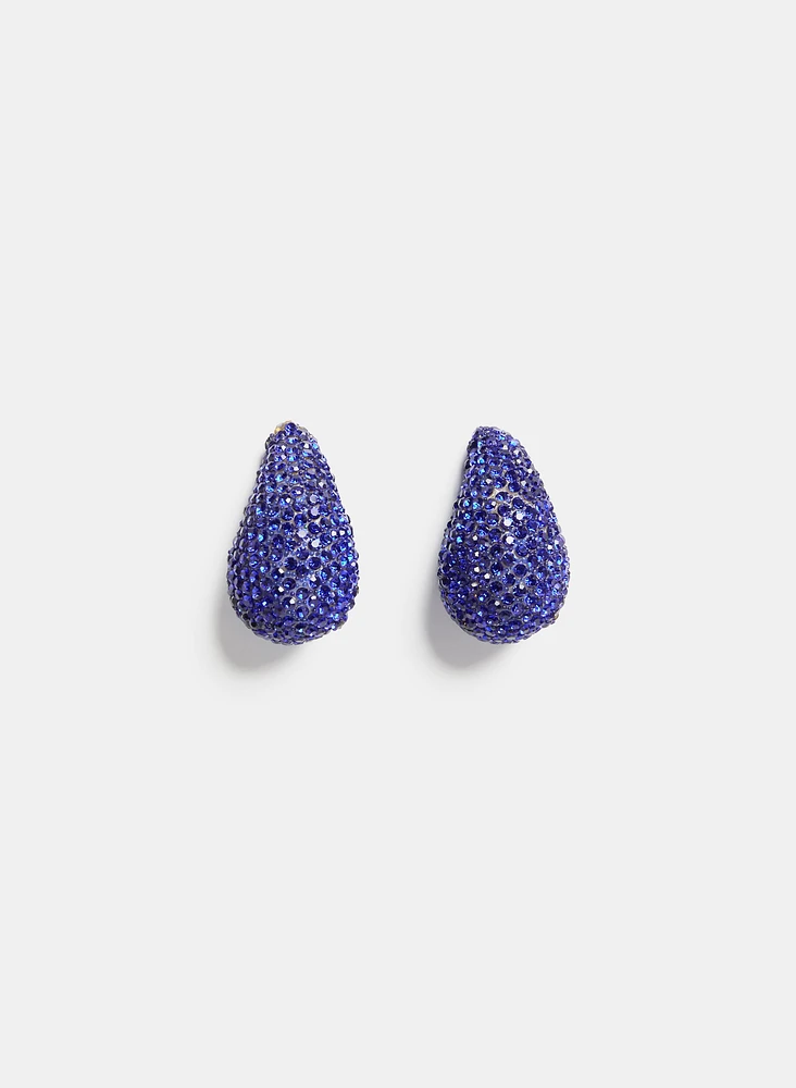 Crystal Teardrop Earrings