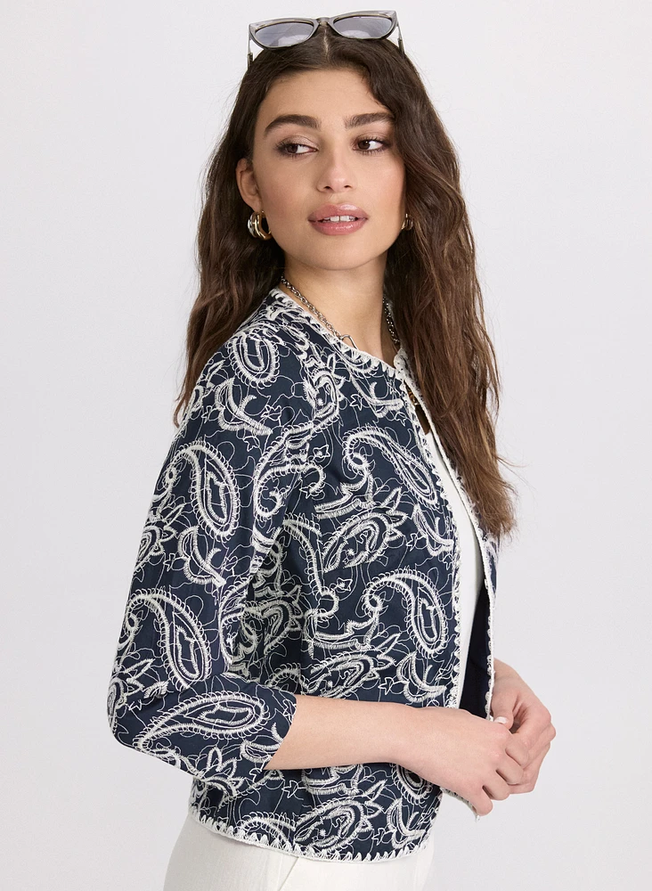 Paisley Embroidered Jacket