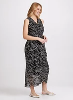 Polka Dot Maxi Dress