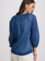Blouse à manches ballon