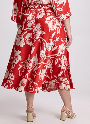 Joseph Ribkoff - Floral Midi Skirt