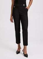 Pantalon Emma étroit à boutons