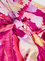 Robe tropicale à nouer