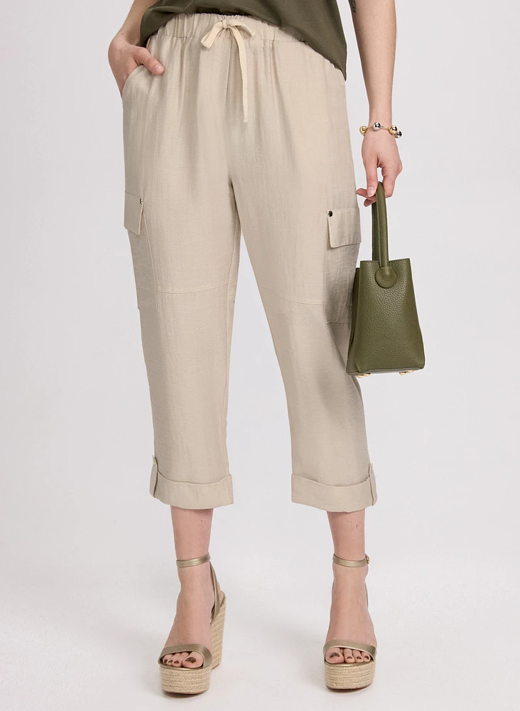 Capri cargo en lin extensible