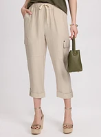 Capri cargo en lin extensible