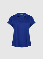 T-shirt à col polo