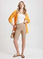 Pull-On Bermuda Shorts