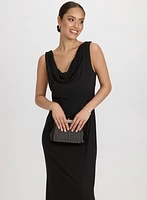 Robe à col bénitier