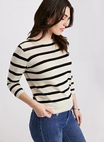 Stripe Knit Pullover