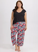 Tropical Print Pyjama Set