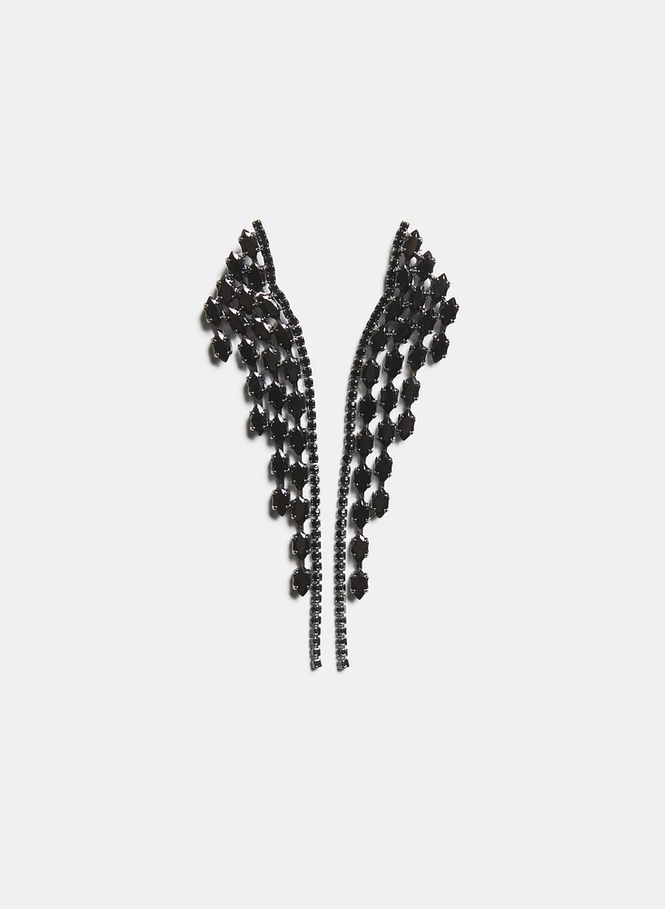 Boucles d'oreilles en cascade