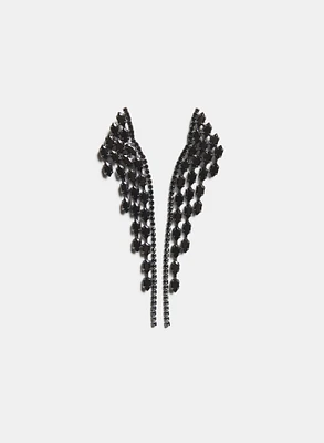 Boucles d'oreilles en cascade