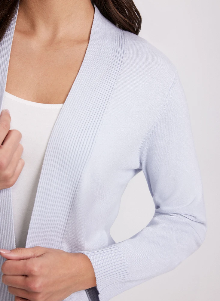 Cardigan en tricot pointelle