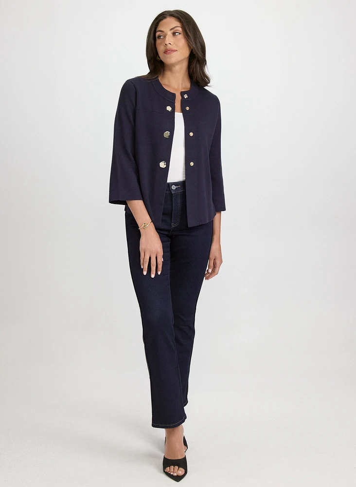 Cardigan en tricot boutonn