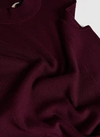 Pull à col montant sans manches
