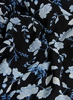 Floral Flutter Sleeve Dress