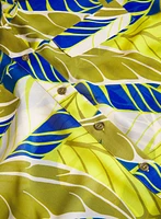 Blouse à motif palmiers
