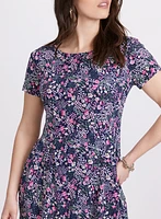 Floral A-Line Dress