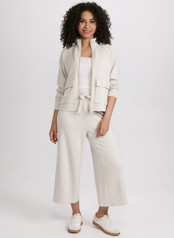 Pantalon large écourté