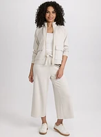 Pantalon large écourté