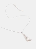 Collier à pendentif en triangle