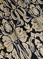Robe maxi à imprimé floral