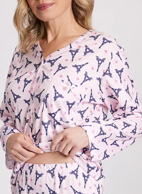 Paris Pjyama Set