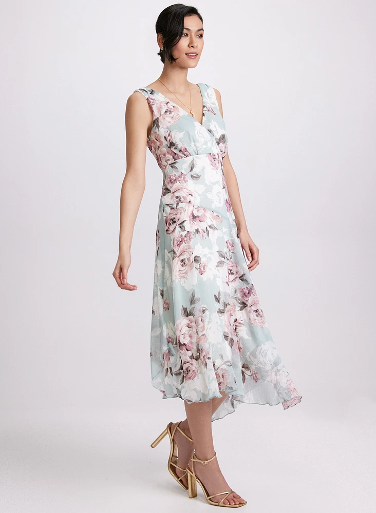 Floral Chiffon Dress