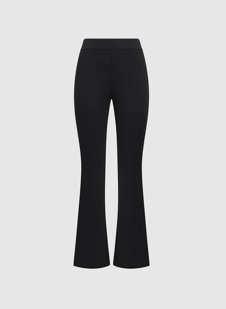 Flare-Leg Scuba Pants