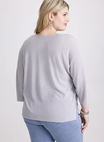 Pull à manches dolman