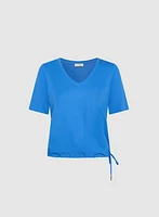 T-shirt à cordon de serrage