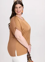 Blouse en satin