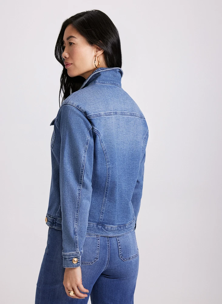 Button Denim Jacket