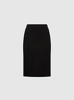Peplum Panel Pencil Skirt