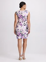 Floral Ruched Dress