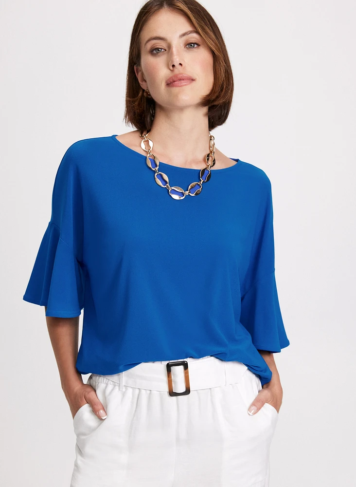 Flutter Sleeve Top