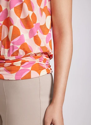 Geometric Print Tank Top