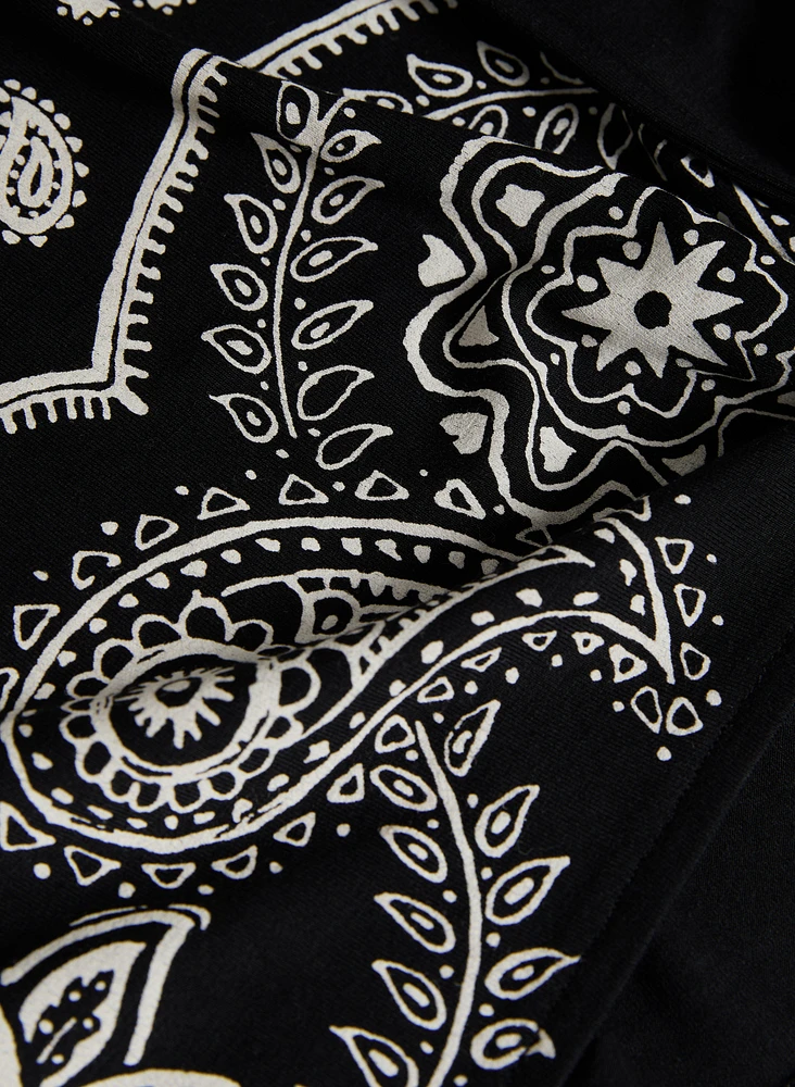 Paisley Print T-Shirt