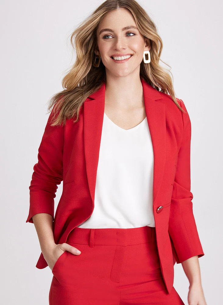 Single-Button Blazer